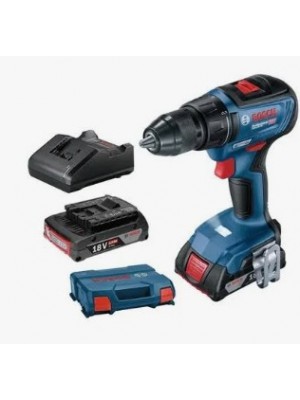 Bosch Kömürsüz Akülü Delme Vidalama GSR 18V-50 + 2 x 2 Ah